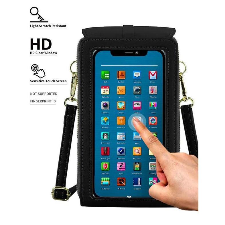 👜Touchscreen Crossbody Phone Wallet 📱– Use Your Phone Without Taking It Out✨