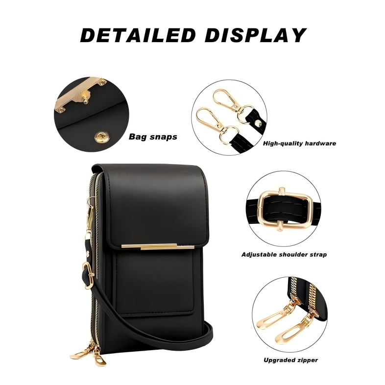 👜Touchscreen Crossbody Phone Wallet 📱– Use Your Phone Without Taking It Out✨
