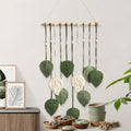 Nordic Macrame Leaf Wall Hanging