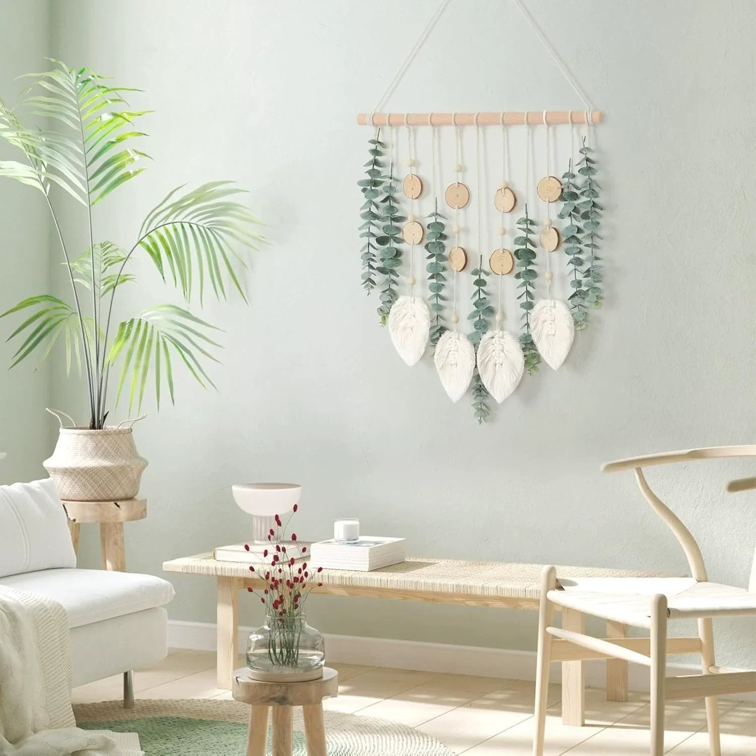 Handmade Eucalyptus Wall Hanging