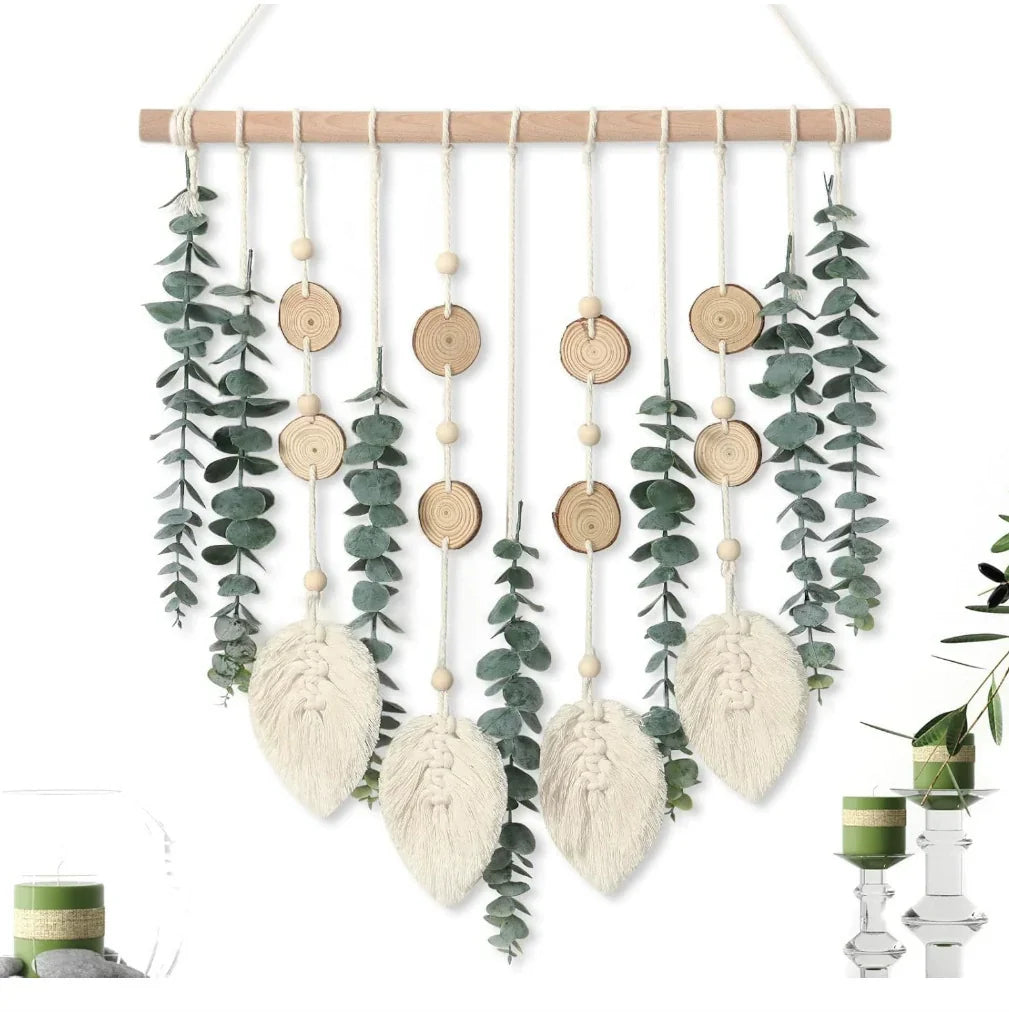 Handmade Eucalyptus Wall Hanging